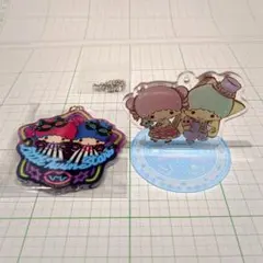 キキララ リトルツインスターズ サンリオ アクリル ハロウィン セット