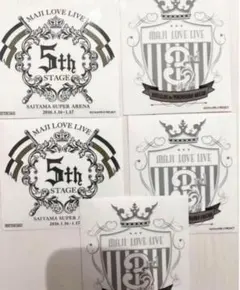 プリライ　3rd 5th ステッカーセット