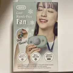 Toffy 冷却プレート付き　ひんやり ハンズフリーファン　未使用のサムネイル