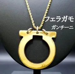 箱なし】フェラガモ ネックレス ガンチーニ 美品 - メルカリ