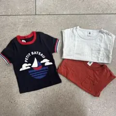 PETIT BATEAU プチバトー　Tシャツ3点セット　81cm