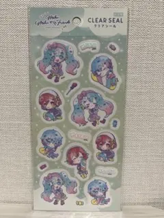 【未開封】 初音ミク クリアシール シール ステッカー
