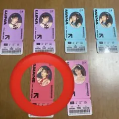 FRUITS ZIPPER ララポートコラボステッカー月足天音