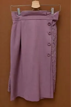 美品 Fabulous Angela タイトスカート レース トレンチ風のサムネイル