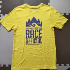 Nike イエロー Tシャツ Mサイズ レースオフィシャル