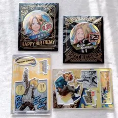 僕のヒーローアカデミア　上鳴電気　バースデイ缶バッジ　名場面ジオラマフィギュア