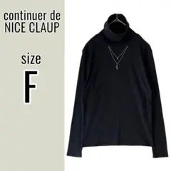 ナイスクラップ カットソー（F）タートルネック Tシャツ ノームコア 長袖 無地