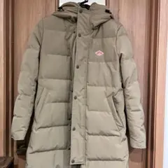 ダントン　ベージュ フード付き ダウンジャケット38