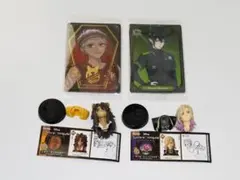 ツイステ★箔押しレアカード　カリム　マレウス&チョコエッグ　レオナ　ヴィル