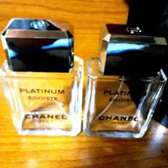 CHANEL PLATINUM EGOISTE 100ml 男性用の空ビン2個