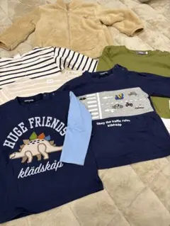 klädskap長袖 Tシャツアウターセット 90