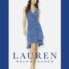 ✨新品タグ付✨ Lauren Ralph Laurenラップフリルワンピースのサムネイル