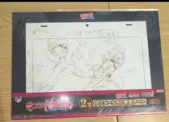 一番くじ NARUTO 2等 原画アート　ナルト　サスケ