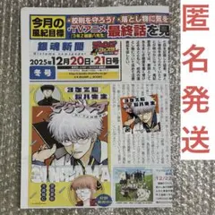 ジャンプフェスタ 3年Z組 銀八先生 ステッカー 銀魂新聞 配布物 ジャンフェス