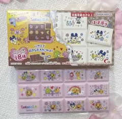 たまごっち ちょこぶろっくしーる くちぱっち　まめっち　めめっち　いちごっち