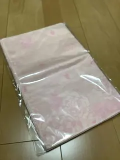 ピンク 花柄 浴衣帯　薄手レース