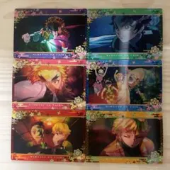 劇場版　鬼滅の刃　無限列車編 名場面回顧カード　煉獄杏寿郎　猗窩座　善逸　伊之助