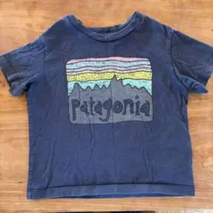 Patagonia ネイビー Tシャツ　6-12M