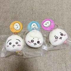 ちいかわ&うさぎ&ハチワレ　肉まんになっちゃった！マスコット　ちいかわ飯店来来