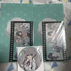 プロセカ はぴこれ 初音ミク 缶バッジ チケットホルダー