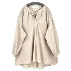 NEMIKA/ネミカ/レリアン/麻混キーネックプルオーバーブラウス☆13+サイズのサムネイル