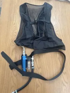 クールベスト メッシュ ブラック 冷却装置付き