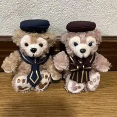 ダッフィ　シェリーメイ　ぬいぐるみストラップ　セーラー