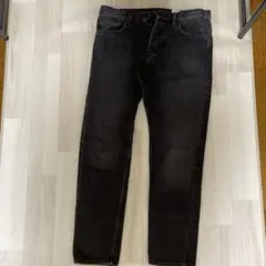 H&M &DENIM ブラックデニム