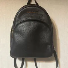 MICHAEL KORS ブラックレザーリュック