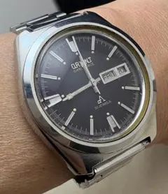 S26 オリエント ORIENT クロノエース CA 自動巻き グレー - メルカリ