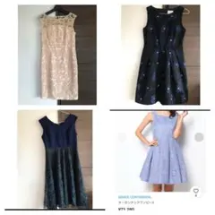 4点セットドレスワンピースDiagram GRACE CONTINENTAL