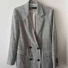 zara ザラ　セットアップ　テーラード　ジャケットショートパンツ　ホワイト