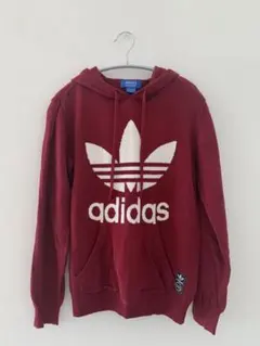 アディダスオリジナル ニット パーカー XS