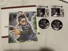 鬼滅の刃 全集中展 幕間画 ランダム缶バッジ 色紙 不死川 玄弥