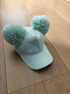東京ディズニーリゾート公式 ミッキーマウス ポンポンキャップ 58 グリーン