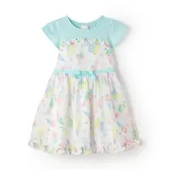 メゾピアノ フルーツシャーベット柄ワンピース