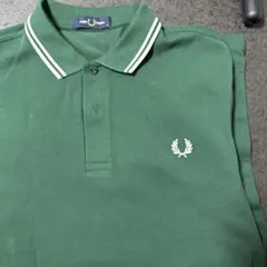 FRED PERRY ダークグリーン ポロシャツ M