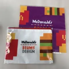 McDonald's BEAMS DESIGN ポーチ