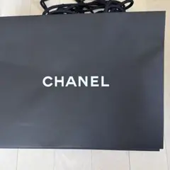 CHANEL ショップ袋 特大ショッパー ブラック2枚 - メルカリ