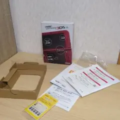 NINTENDO/任天堂　3DS　LL　空箱　箱　メタリックレッド 本体未付属