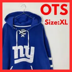 【美品】古着　OTS　レディース　パーカー　ニューヨーク・ジャイアンツ　XL