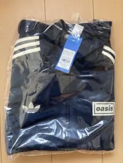 【新品】adidas x Oasis トラックトップXLサイズ ネイビー