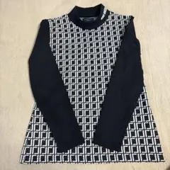 キスオンザグリーン 長袖 モックネック