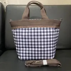 新品　レスポートサック LEE別注BUCKET TOTEクラシカルギンガム