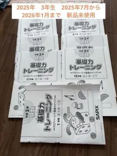 2026年最新】サピックス 基礎力トレーニングの人気アイテム - メルカリ