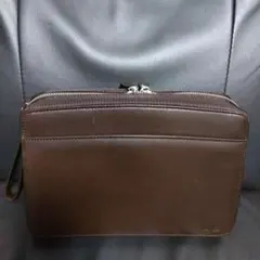 【美品‼️】LANVIN 本革レザークラッチバッグ