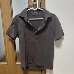BURBERRY BLACK LABEL ブラウンポロシャツ サイズ2