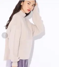 niko and...　AIRタートルガータープルオーバー　ボリューム袖　長袖