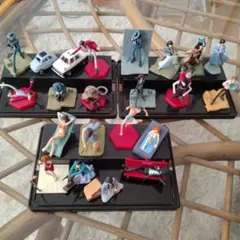 コカ・コーラ ルパン三世　フィギュアセット　2０点＋車2点