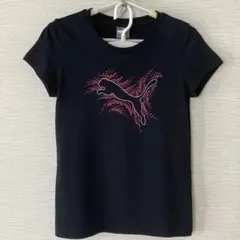 PUMA ブラック Tシャツ Lサイズ